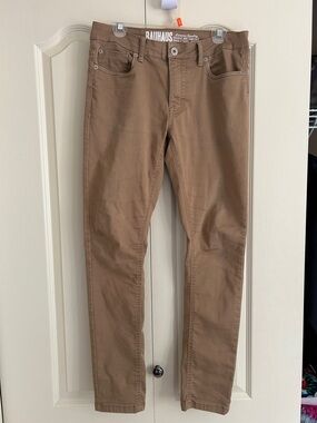 Bauhaus Slim Khaki Pants - Brown